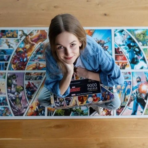 Puzzle 9000 elementów Marvel Across the Comic Universe Puzzle 9000 elementów Marvel Across the Comic Universe