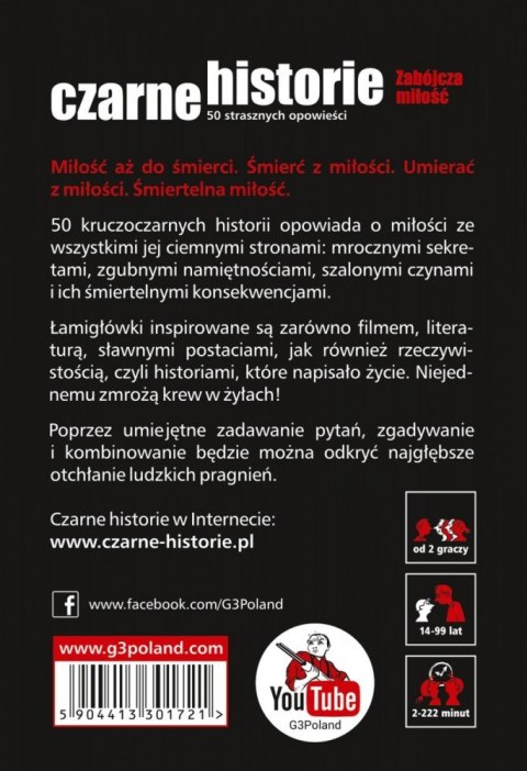 Gra Czarne Historie Zabójcza miłość Gra Czarne Historie Zabójcza miłość