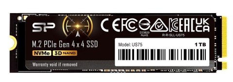 Dysk SSD US75 1TB M.2 PCIe Gen4x4 NVMe 1.4 7000/6000 MB/s Dysk SSD US75 1TB M.2 PCIe Gen4x4 NVMe 1.4 7000/6000 MB/s