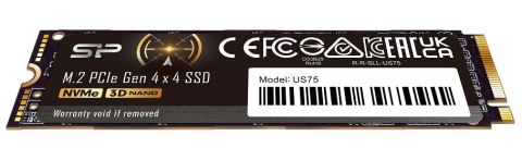 Dysk SSD US75 1TB M.2 PCIe Gen4x4 NVMe 1.4 7000/6000 MB/s Dysk SSD US75 1TB M.2 PCIe Gen4x4 NVMe 1.4 7000/6000 MB/s