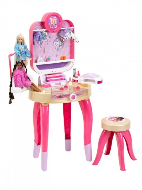 Toaletka Barbie z lampą do paznokci hybryd Toaletka Barbie z lampą do paznokci hybryd