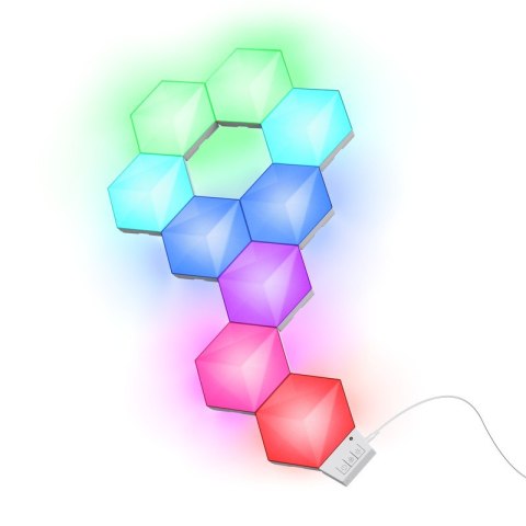 Panele dodatkowe GXT903 VYBZ LED HEXAGON 3 sztuki Panele dodatkowe GXT903 VYBZ LED HEXAGON 3 sztuki