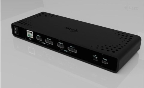 Stacja dokująca Universal Dual 4K Display Power Delivery 85W + i-tec USB-C Charger 100W Stacja dokująca Universal Dual 4K Display Power Delivery 85W + i-tec USB-C Charger 100W