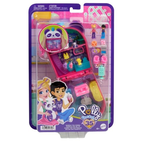 Figurki Polly Pocket Bubble Tea Panda zestaw kompaktowy Figurki Polly Pocket Bubble Tea Panda zestaw kompaktowy