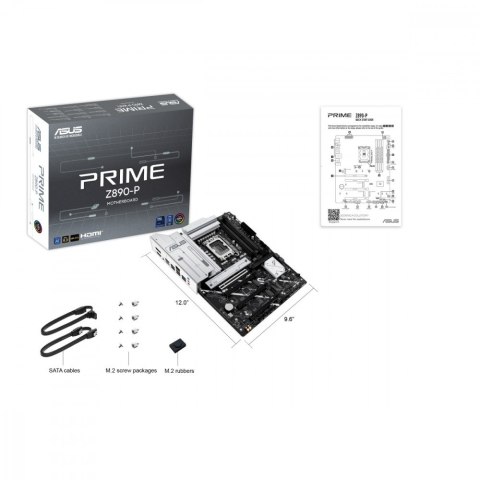 Płyta główna PRIME Z890-P s1851 4DDR 5 DP/HDMI/DP/TB4 ATX /90MB1I50-M0EAY0 Płyta główna PRIME Z890-P s1851 4DDR 5 DP/HDMI/DP/TB4 ATX /90MB1I50-M0EAY0