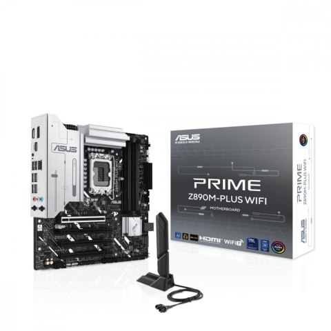 Płyta główna PRIME Z890M-PLUS WIFI S 1851 4DDR5 TB4/DP mATX /90MB1J80-M0EAY0 Płyta główna PRIME Z890M-PLUS WIFI S 1851 4DDR5 TB4/DP mATX /90MB1J80-M0EAY0