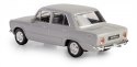 Pojazd PRL Fiat 125p popielaty