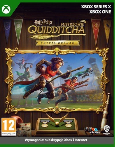 Gra Xbox One/Xbox Series X Harry Potter Mistrzowie Quidditcha Edycja Deluxe Gra Xbox One/Xbox Series X Harry Potter Mistrzowie Quidditcha Edycja Deluxe