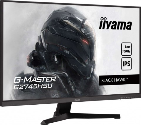 Monitor 27 cali G2745HSU-B2 IPS,FHD,100Hz,1ms,2xUSB,300cd Monitor 27 cali G2745HSU-B2 IPS,FHD,100Hz,1ms,2xUSB,300cd