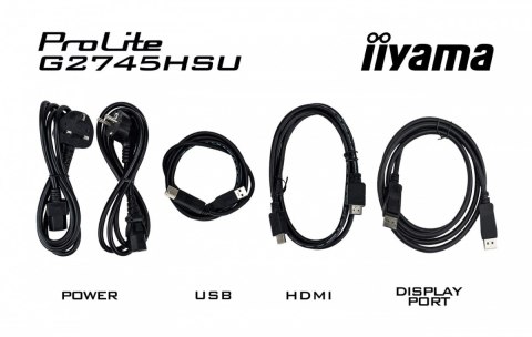 Monitor 27 cali G2745HSU-B2 IPS,FHD,100Hz,1ms,2xUSB,300cd Monitor 27 cali G2745HSU-B2 IPS,FHD,100Hz,1ms,2xUSB,300cd