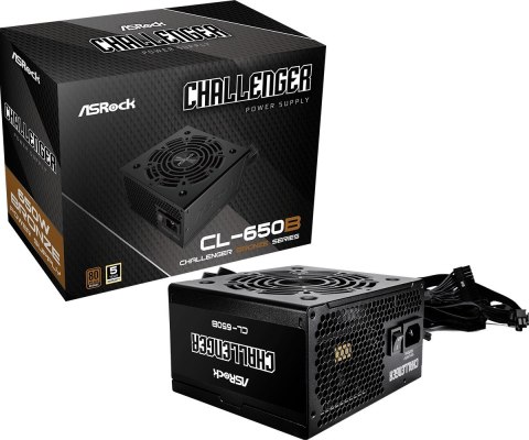 Zasilacz CL-650B 650W 80PLUS BRONZE Zasilacz CL-650B 650W 80PLUS BRONZE
