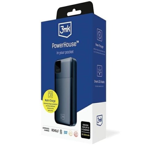 Powerbank 20000mAh Multi Charge QC+PD PowerHouse Powerbank 20000mAh Multi Charge QC+PD PowerHouse