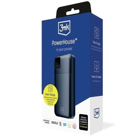 Powerbank 20000mAh Multi Charge QC+PD PowerHouse Powerbank 20000mAh Multi Charge QC+PD PowerHouse