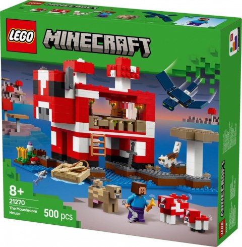 Klocki Minecraft 21270 Dom grzybowej krowy Klocki Minecraft 21270 Dom grzybowej krowy