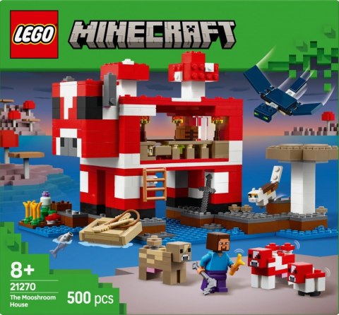 Klocki Minecraft 21270 Dom grzybowej krowy Klocki Minecraft 21270 Dom grzybowej krowy