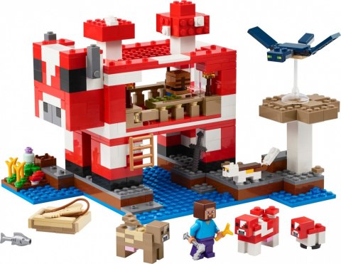 Klocki Minecraft 21270 Dom grzybowej krowy Klocki Minecraft 21270 Dom grzybowej krowy
