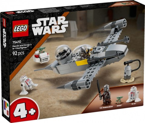 Klocki Star Wars 75410 Myśliwiec N-1 Mando i Grogu Klocki Star Wars 75410 Myśliwiec N-1 Mando i Grogu