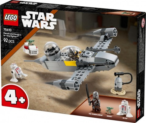 Klocki Star Wars 75410 Myśliwiec N-1 Mando i Grogu Klocki Star Wars 75410 Myśliwiec N-1 Mando i Grogu