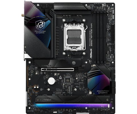 Płyta główna B850 Phantom Gaming Riptide WiFi AM5 4DDR5 ATX Płyta główna B850 Phantom Gaming Riptide WiFi AM5 4DDR5 ATX