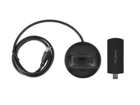 Karta sieciowa bezprzewodowa WIFI NC-3000-WI USB 3.0 AX3000 TRI-BAND 2 wewnętrzne anteny Karta sieciowa bezprzewodowa WIFI NC-3000-WI USB 3.0 AX3000 TRI-BAND 2 wewnętrzne anteny