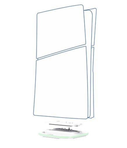 Pionowa podstawka do PlayStation 5 GXT 229 LED Biała Pionowa podstawka do PlayStation 5 GXT 229 LED Biała