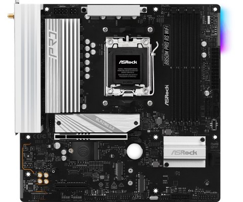 Płyta główna B850M PRO RS WIFI AM5 4DDR5 mATX Płyta główna B850M PRO RS WIFI AM5 4DDR5 mATX
