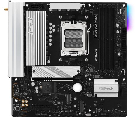 Płyta główna B850M PRO RS WIFI AM5 4DDR5 mATX Płyta główna B850M PRO RS WIFI AM5 4DDR5 mATX