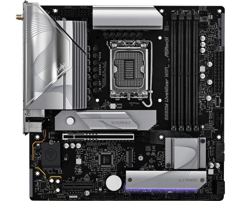 Płyta główna B860M LIVEMIXER WIFI s1 851 4DDR5 mATX Płyta główna B860M LIVEMIXER WIFI s1 851 4DDR5 mATX