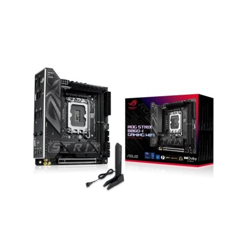 Płyta główna ROG STRIX B860-I GAMING WIFI s1851 4DDR5 TB ITX Płyta główna ROG STRIX B860-I GAMING WIFI s1851 4DDR5 TB ITX
